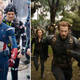 A la izquierda, el Capitán América de esta nueva escena, muy diferente del de Civil War.